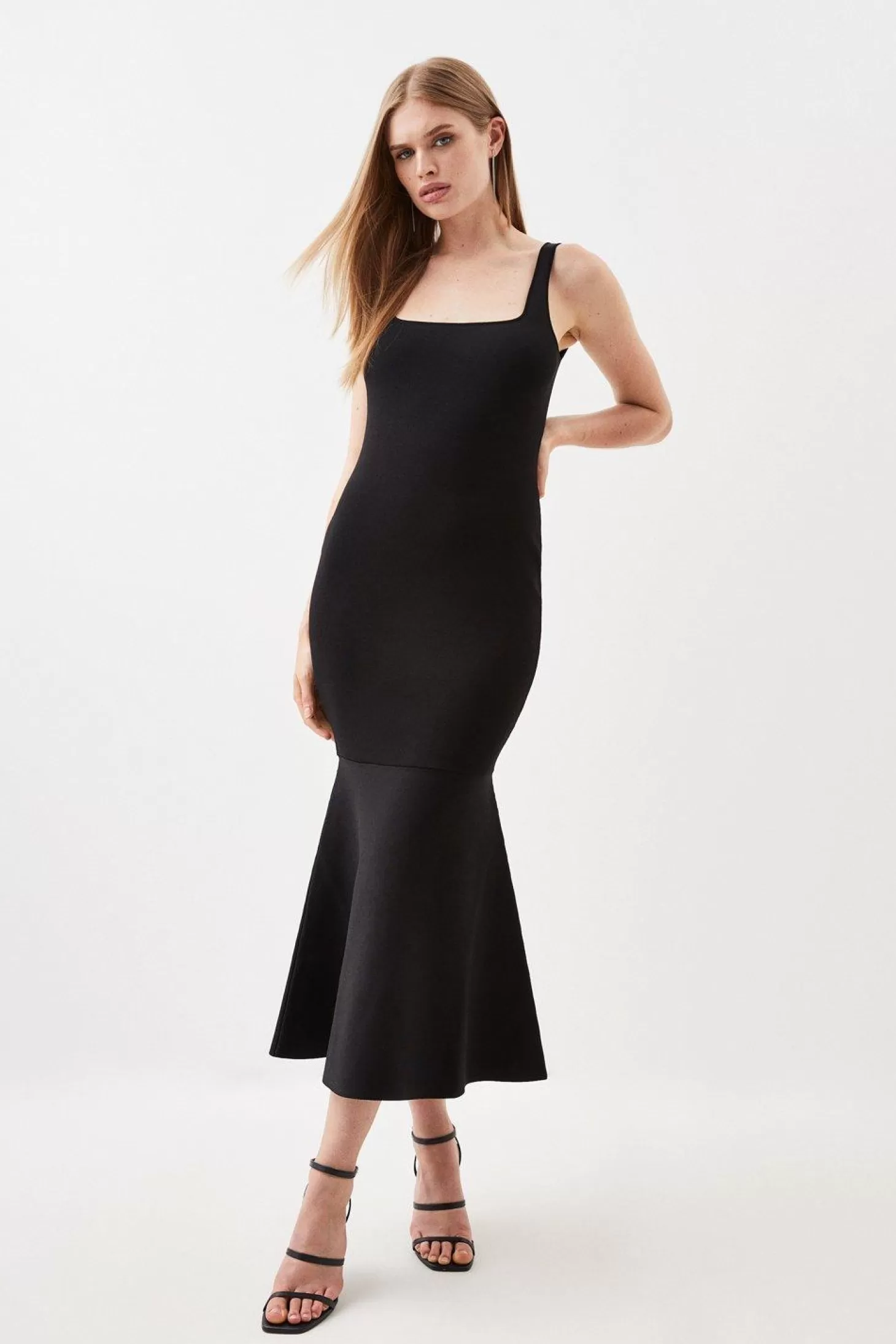 Karen Millen Body Contouring Knit Midi Dress