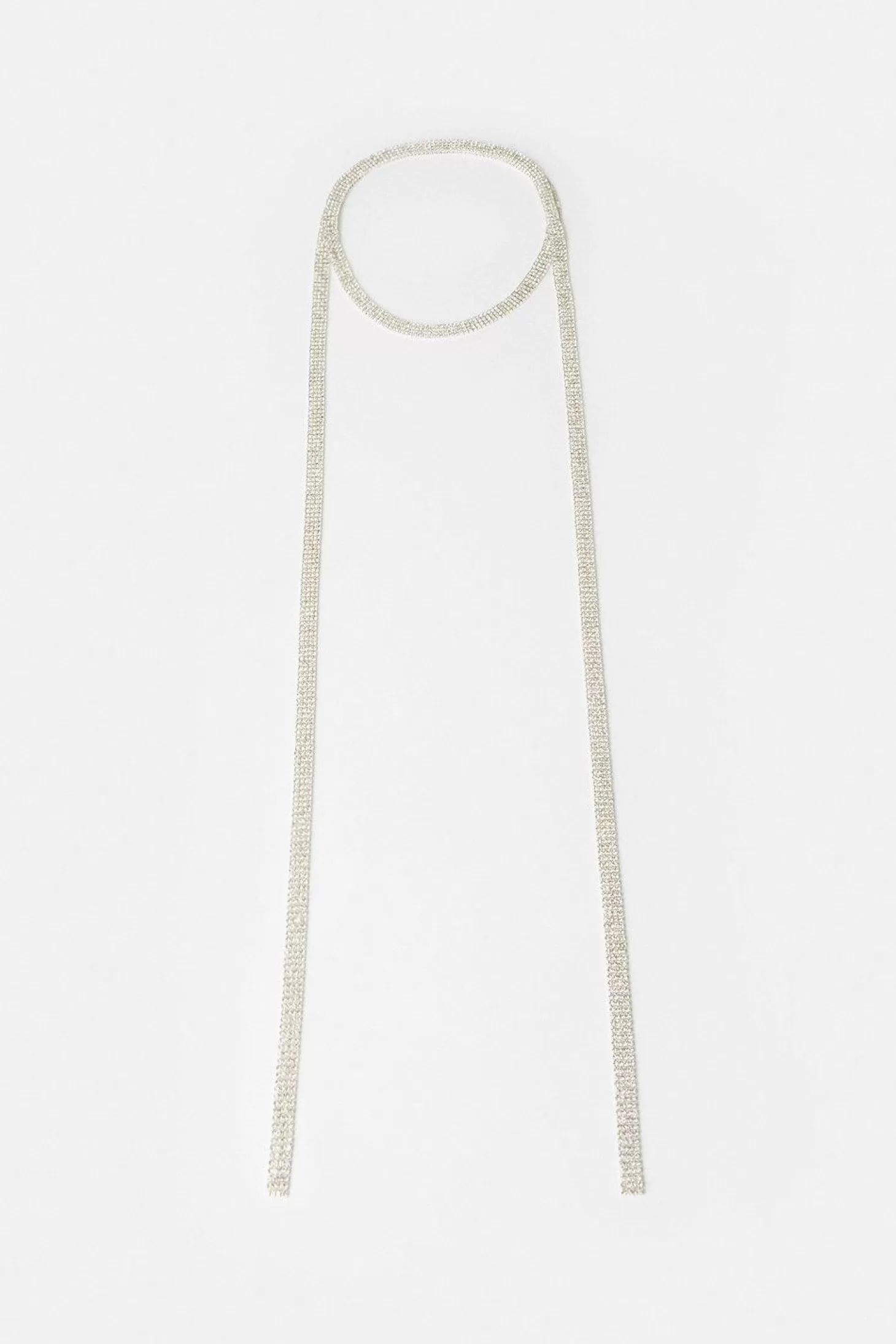 Karen Millen Diamante Chain Wrap Necklace