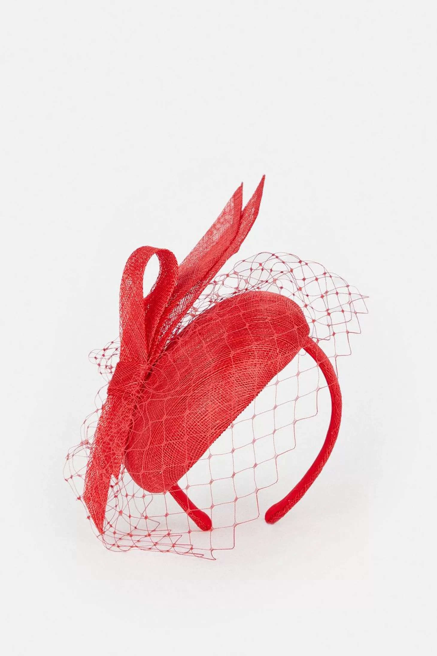 Karen Millen Emily-London Asymmetric Veiled Fascinator