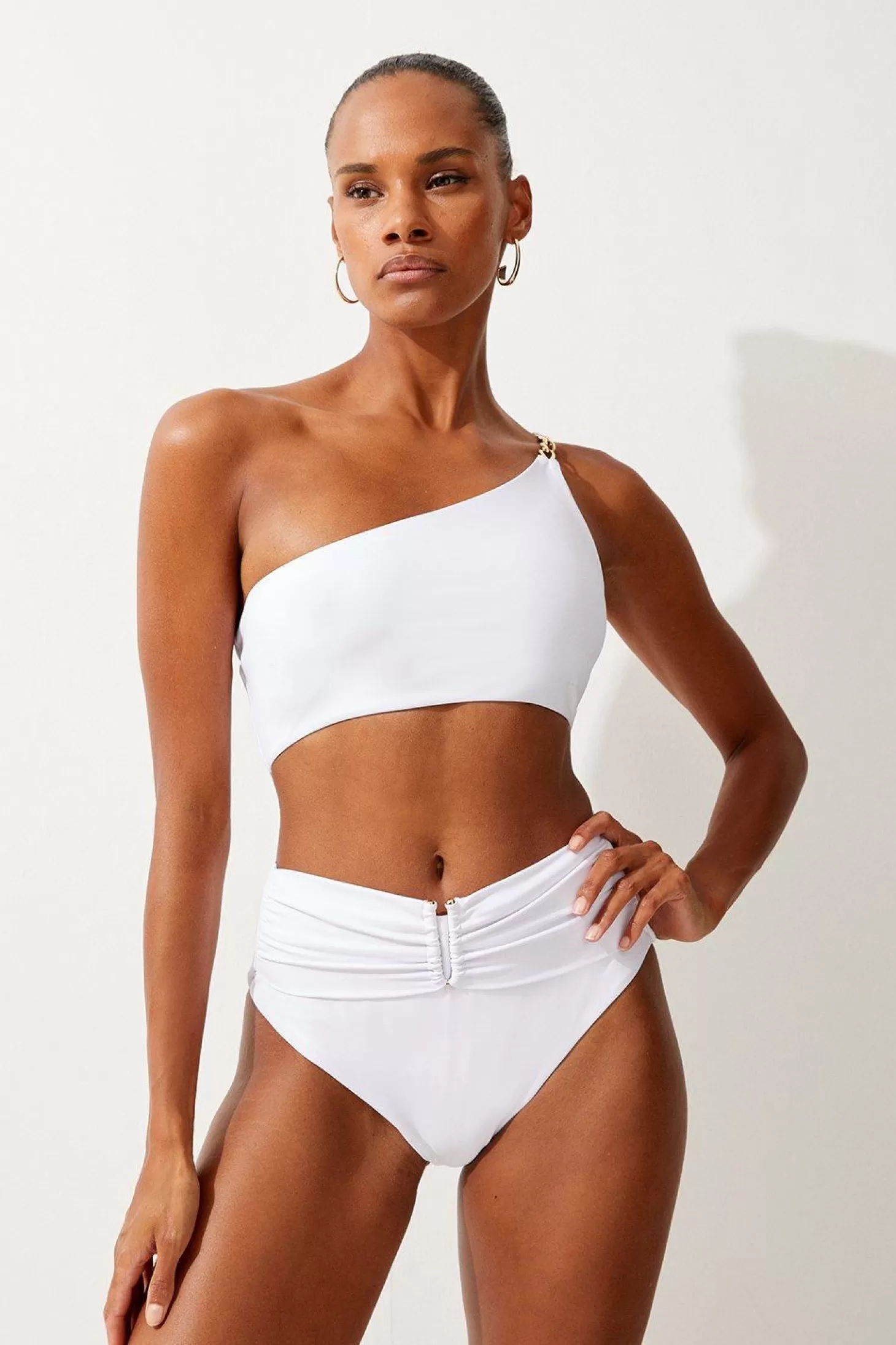 Karen Millen High Waist Bikini Bottom