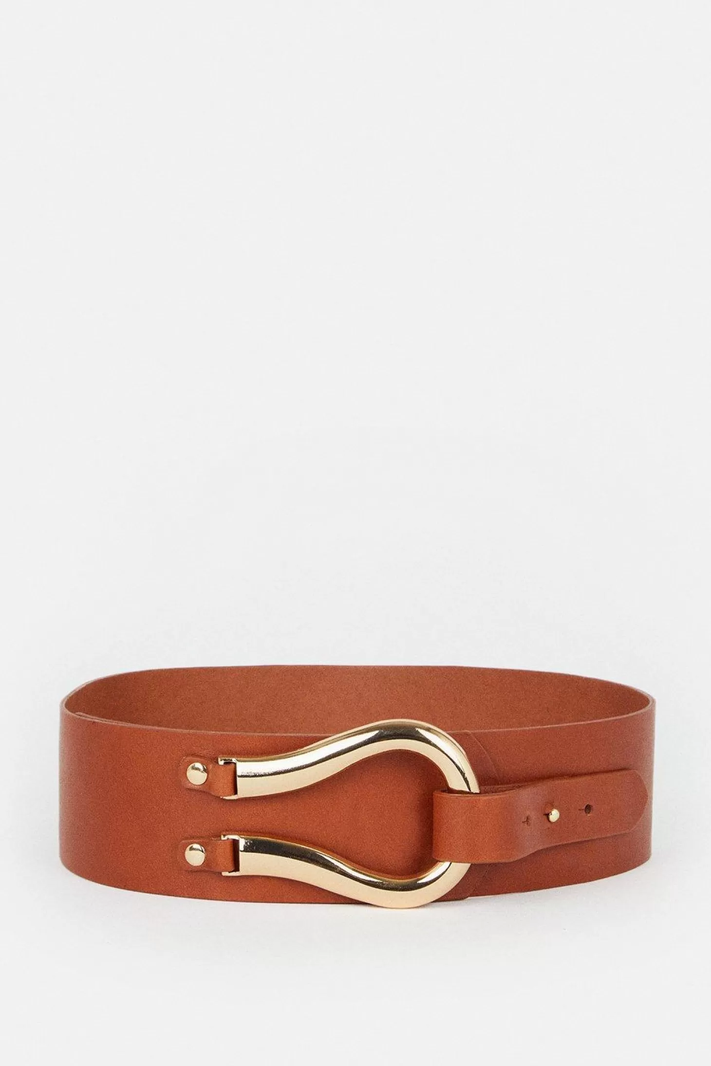 Karen Millen Leather Hardware Detail Waist Belt