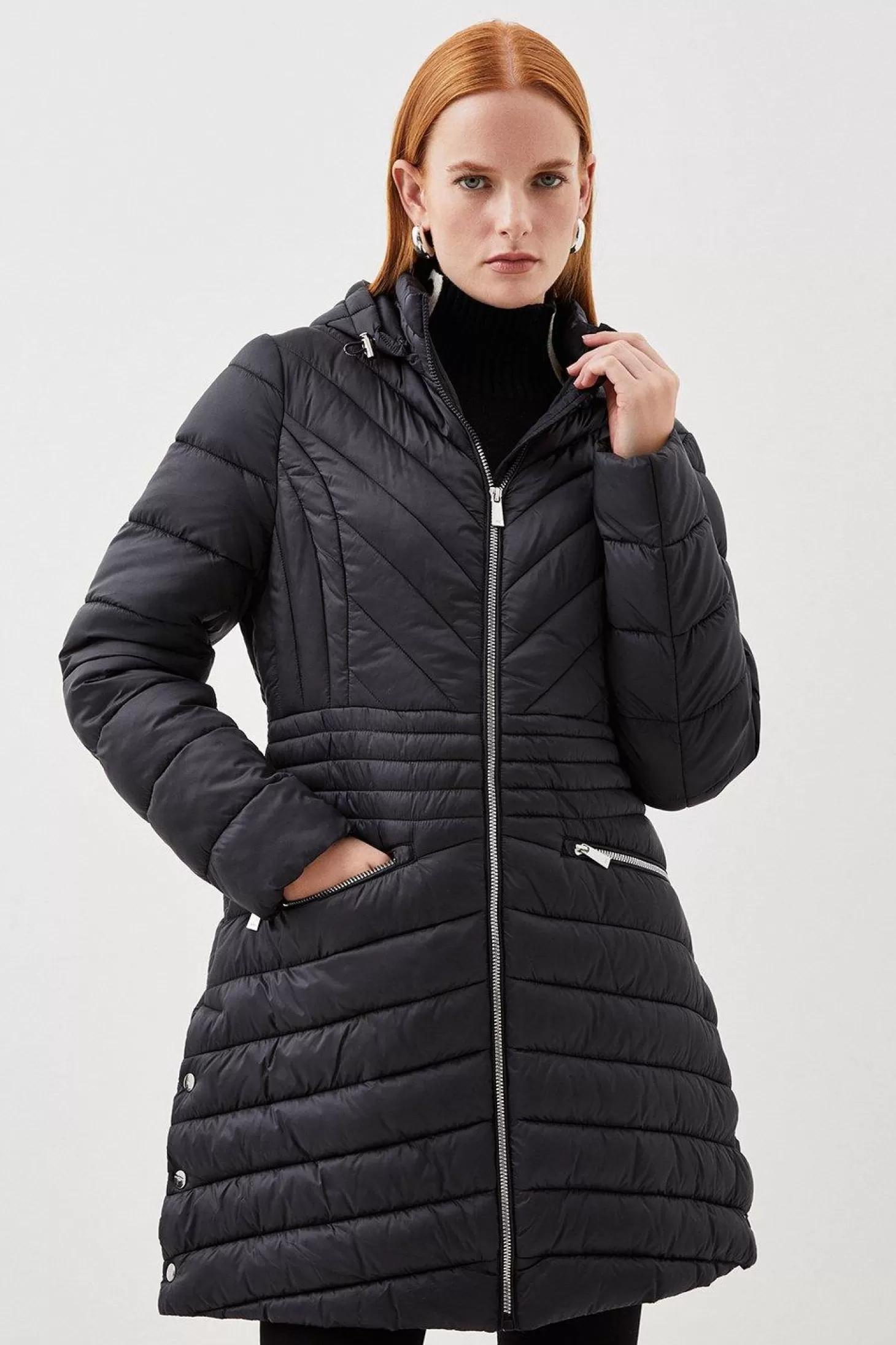 Karen Millen Lightweight Packable Coat