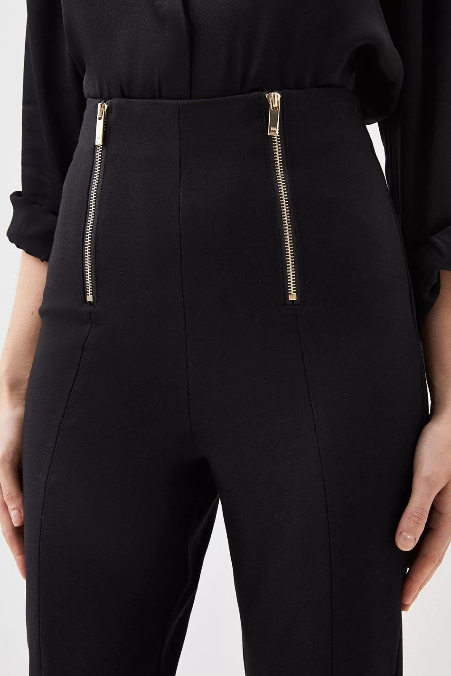 Karen Millen Ponte High Waisted Legging