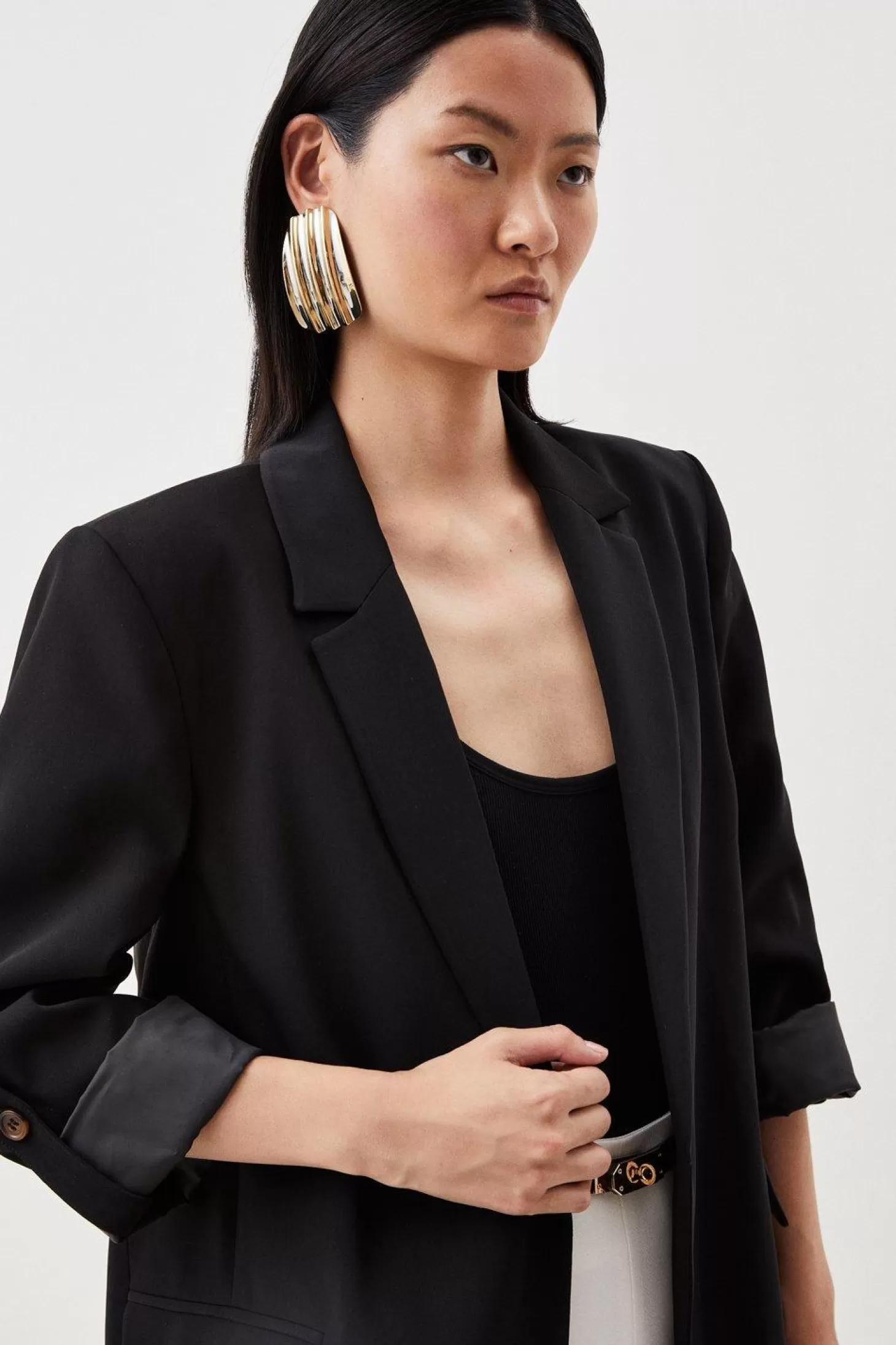 Karen Millen Soft Tailored Relaxed Blazer