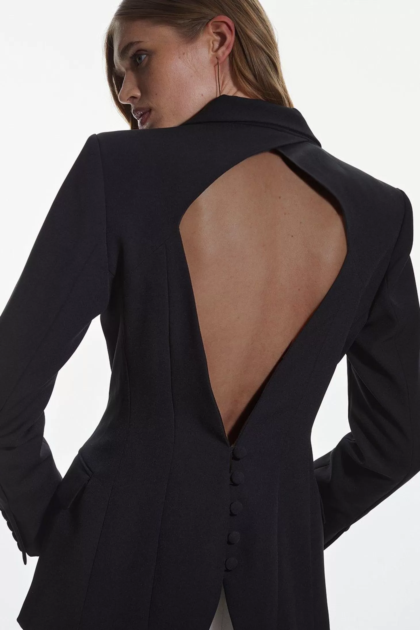 Karen Millen Tailored Open Back Blazer