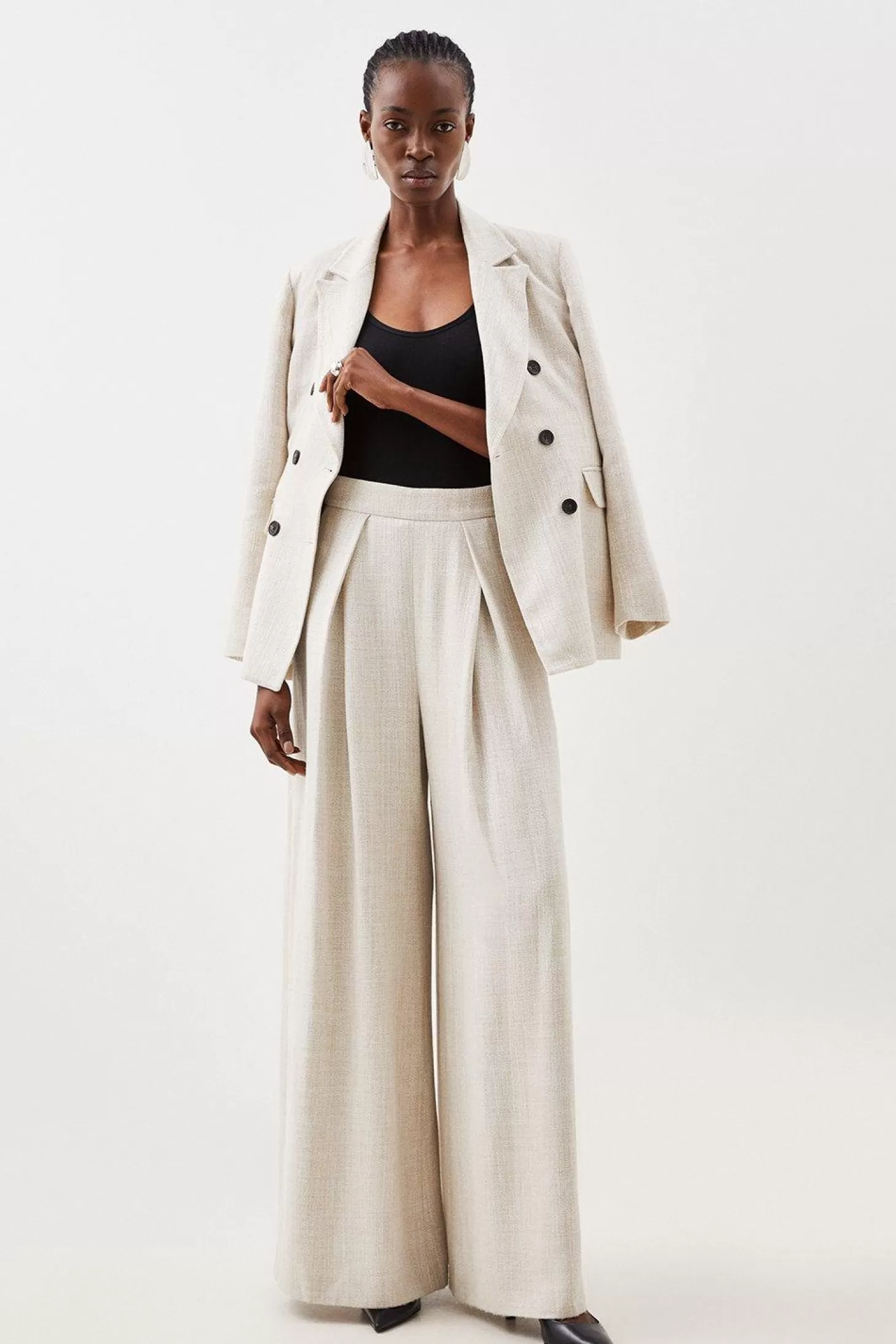 Karen Millen Tailored Wide Leg Pants