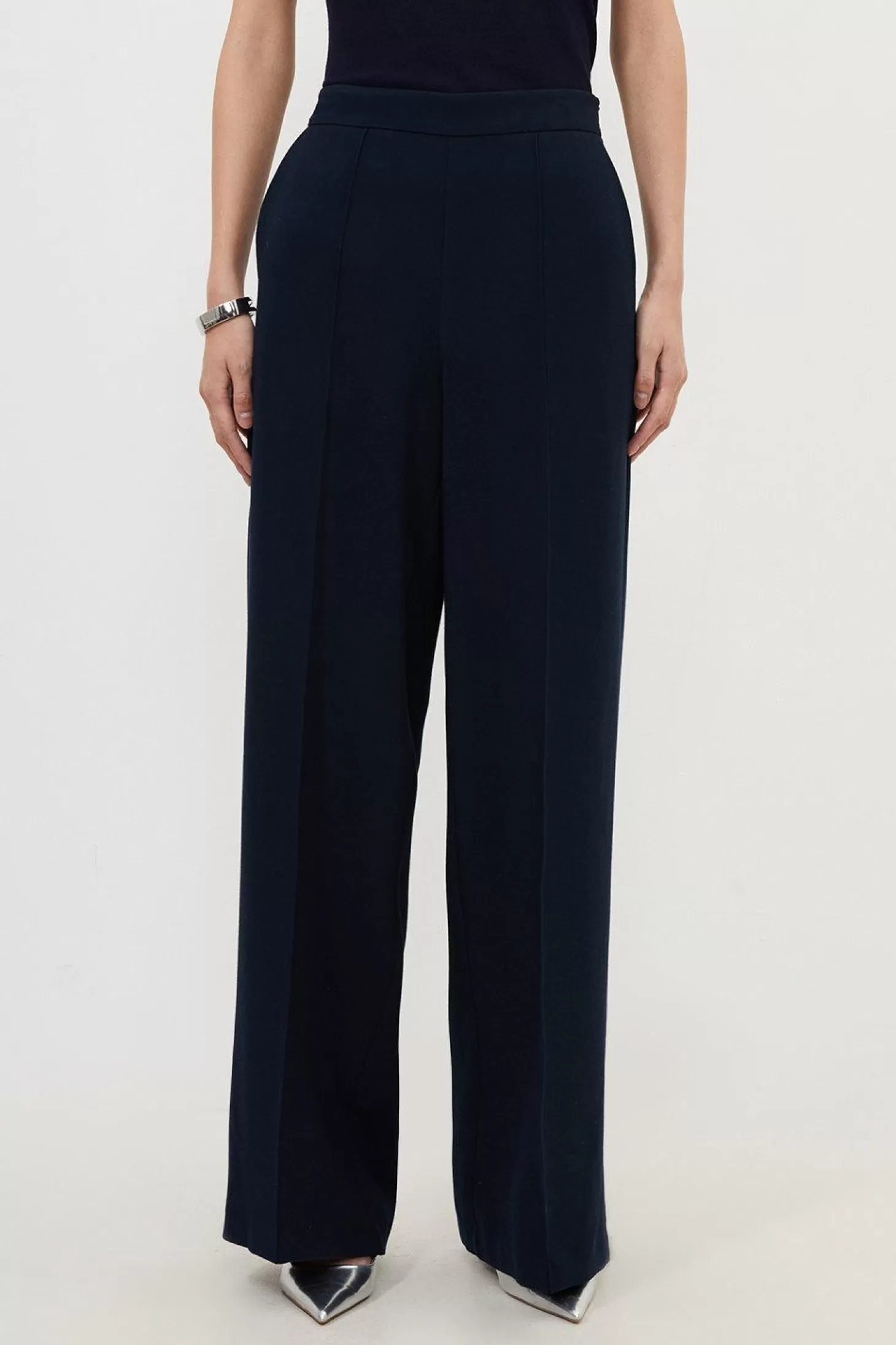 Karen Millen Tailored Wide Leg Trousers