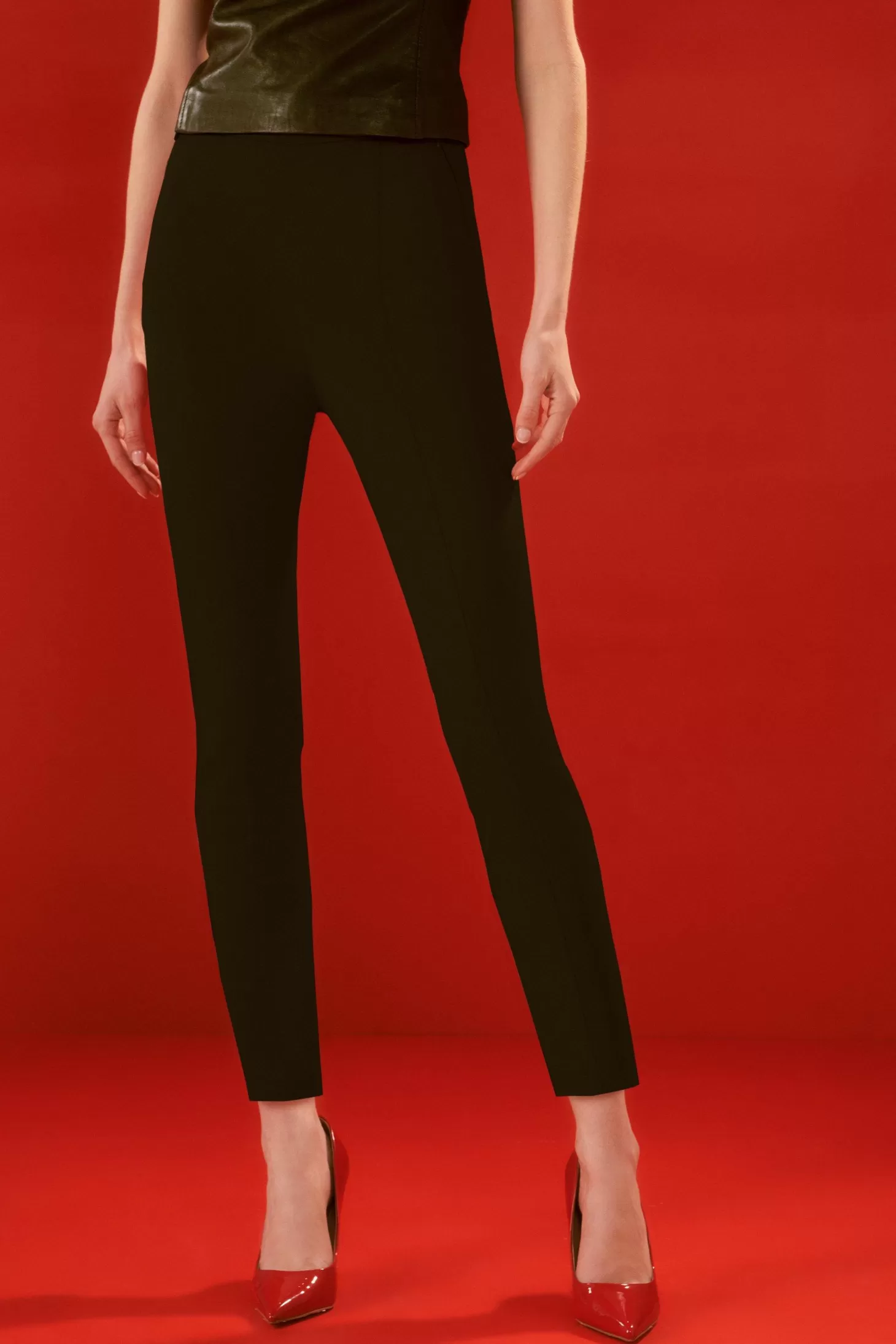 Karen Millen The Founder Italian Tailored Slim Leg Pants