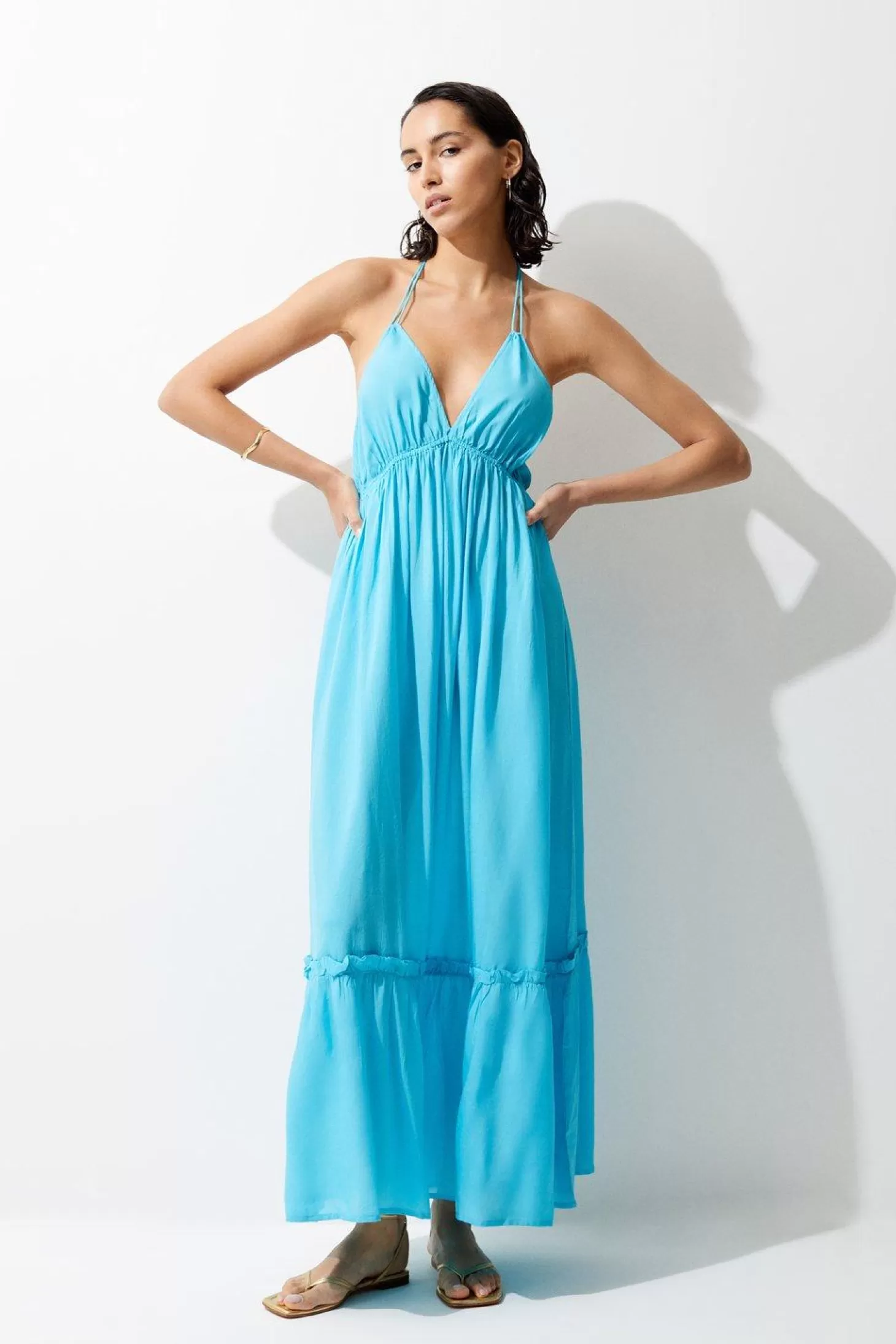 Karen Millen Tiered Maxi Beach Dress