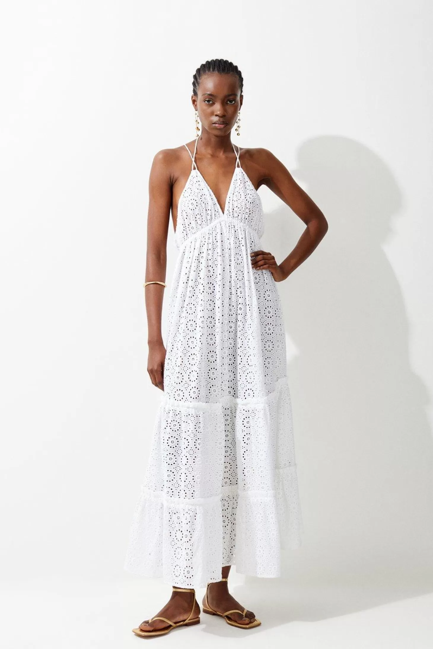 Karen Millen Tiered Maxi Beach Dress