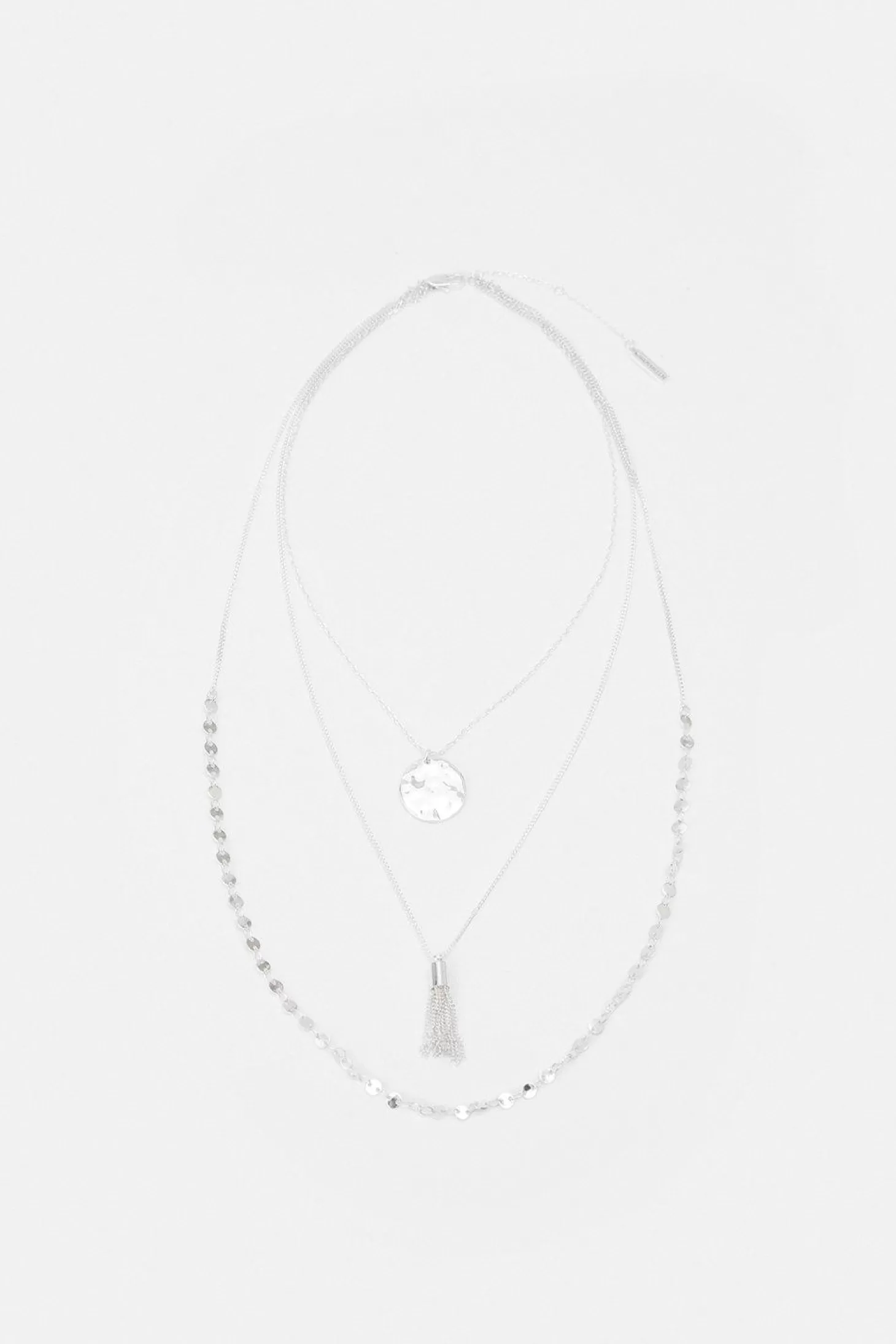 Karen Millen Triple Chain Detailed Necklace