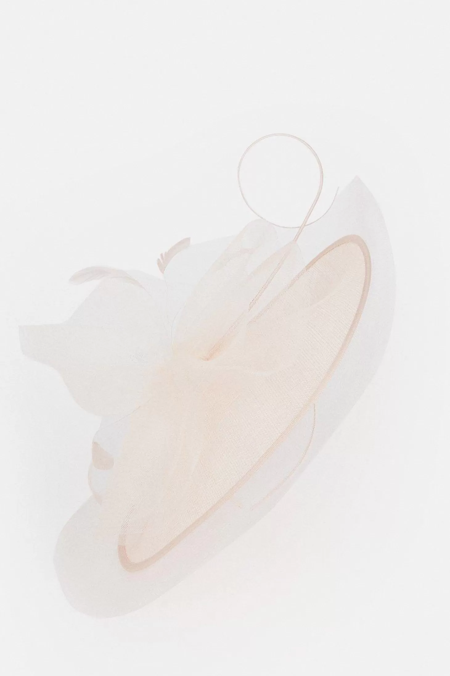 Karen Millen Veiled Feather Detail Fascinator